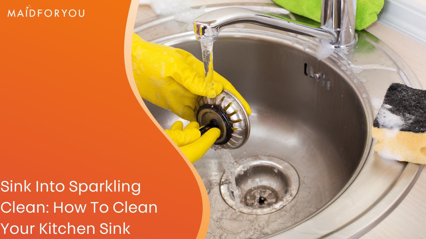 How to Clean Kitchen Sink Drain