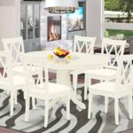 Farmhouse Dining Table With Butterfly Leaf