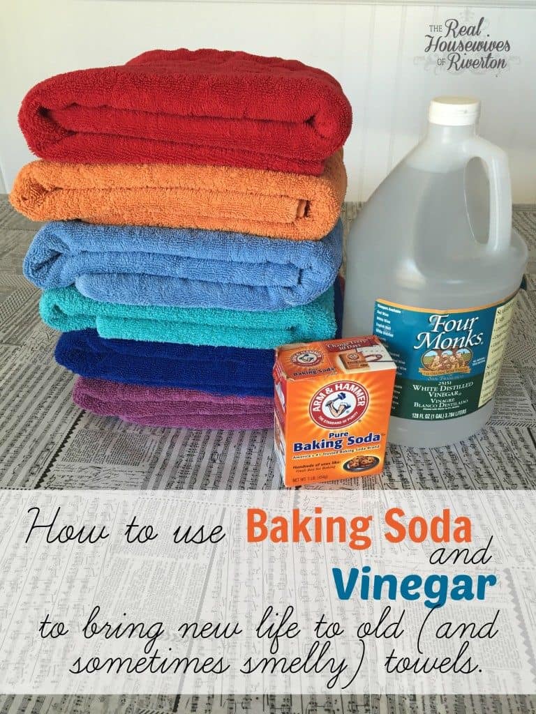 Soak Towels in Vinegar Overnight