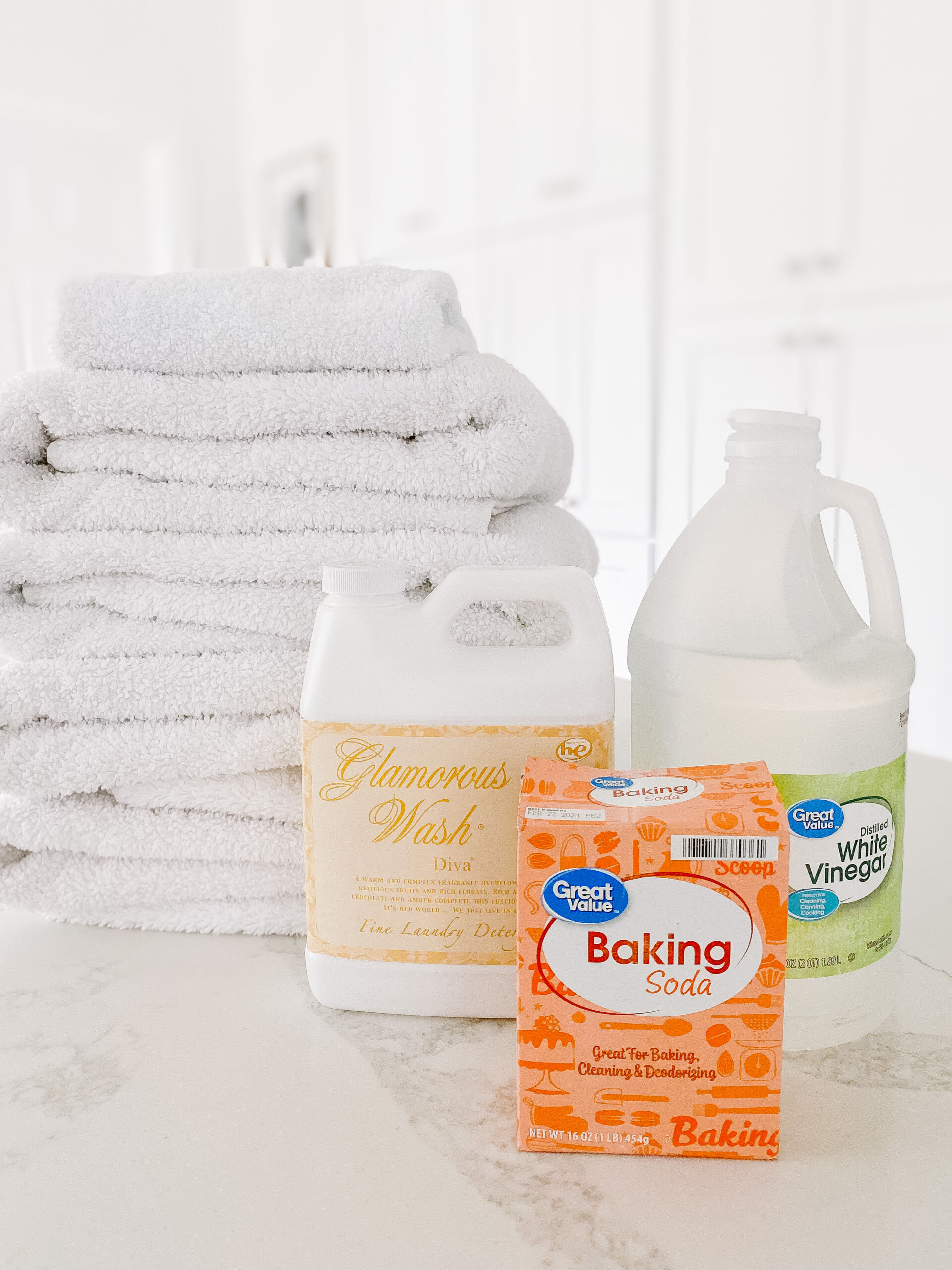 Washing Kitchen Towels With Baking Soda